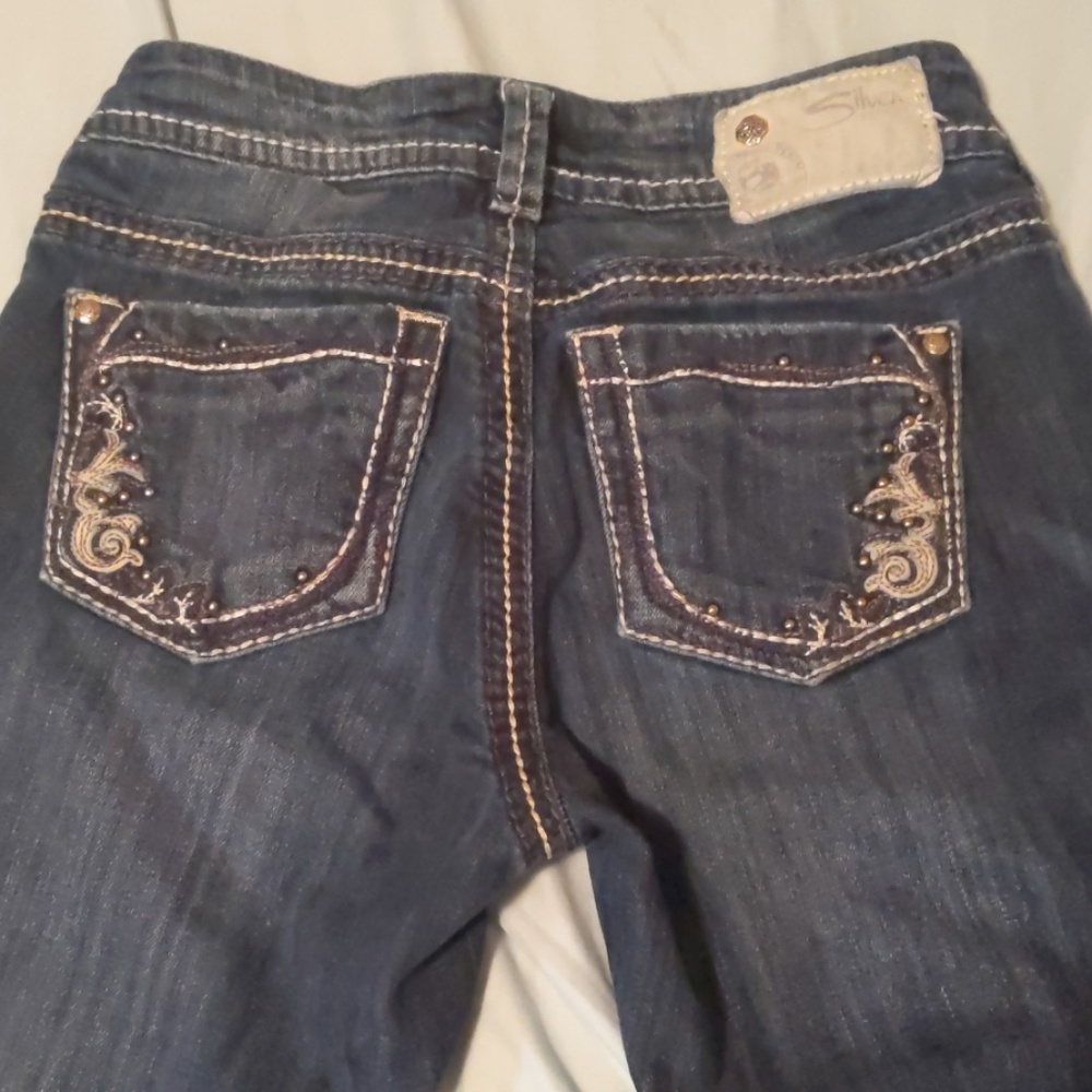 Silver Dark wash jeans - Picture 2 of 4